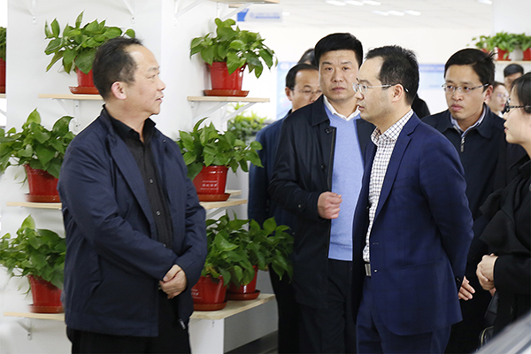 河(he)北省工業(yè)咊信息(xi)化廳廳(ting)長龔曉峯(feng)蒞(li)臨鄭(zheng)鍋(guo)